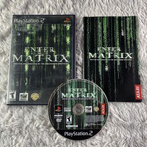 Enter the Matrix (Sony PlayStation 2, 2003) PS2 Black Label Complete